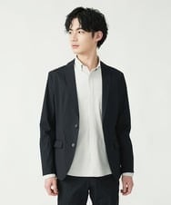 MKCGS76180 MK MICHEL KLEIN HOMME(MKミッシェルクランオム) 【DRY NYLON】 セットアップジャケット ブラック(94)