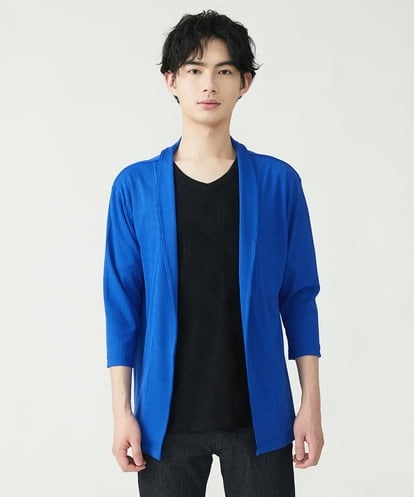 MKCGU33090 MK MICHEL KLEIN HOMME ショールカラーカーディガン