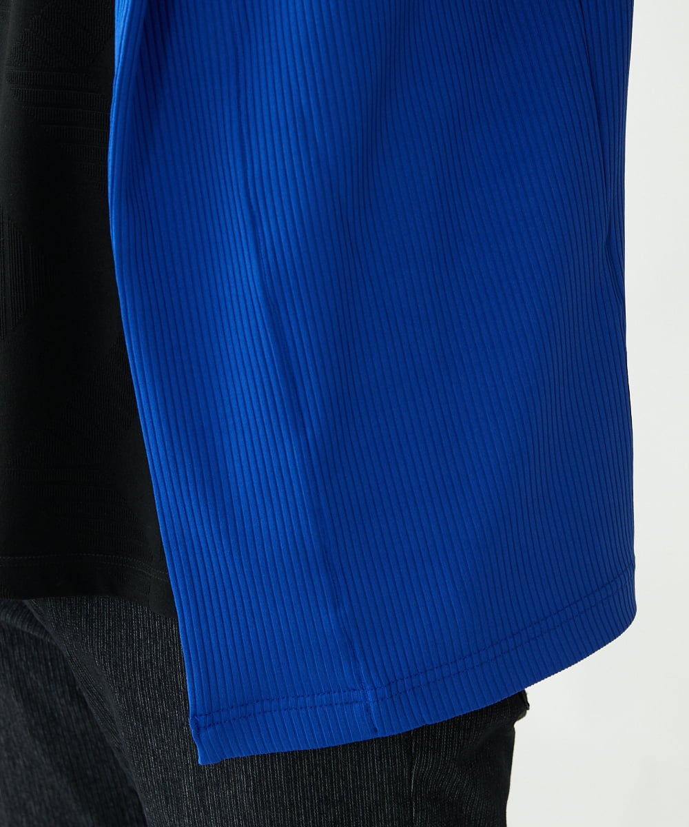 MKCGU33090 MK MICHEL KLEIN HOMME(MKミッシェルクランオム) ショールカラーカーディガン ブルー(55)