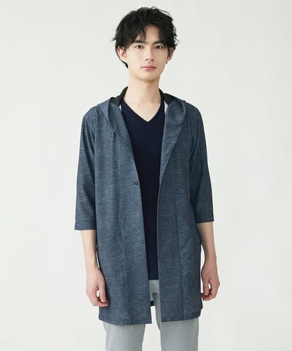 MKCGU51140 MK MICHEL KLEIN HOMME ドライロングカーディガン