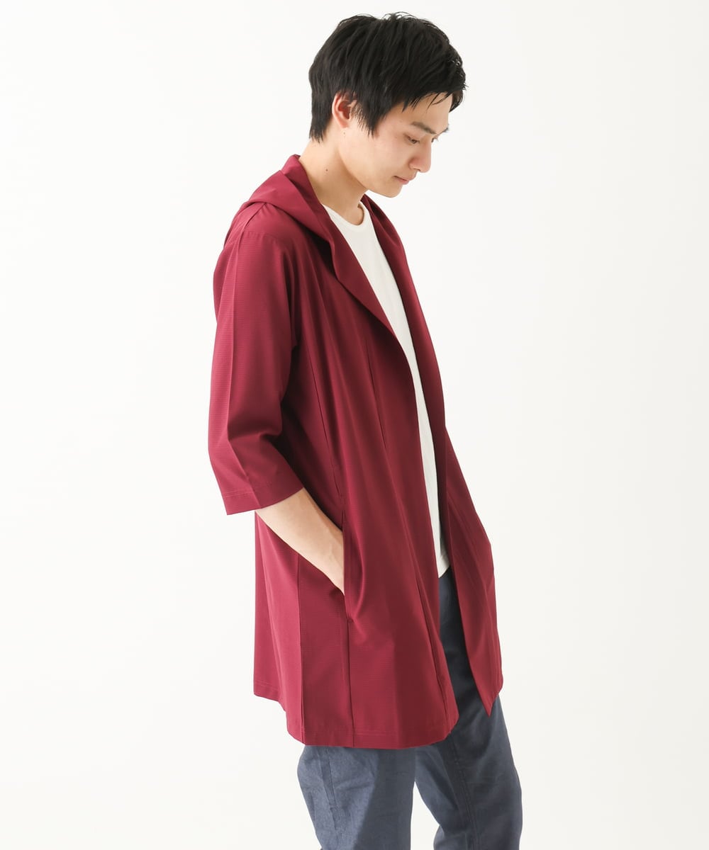 MKCHC05130 MK MICHEL KLEIN HOMME(MKミッシェルクランオム) ポリドッツコーディガン パープル