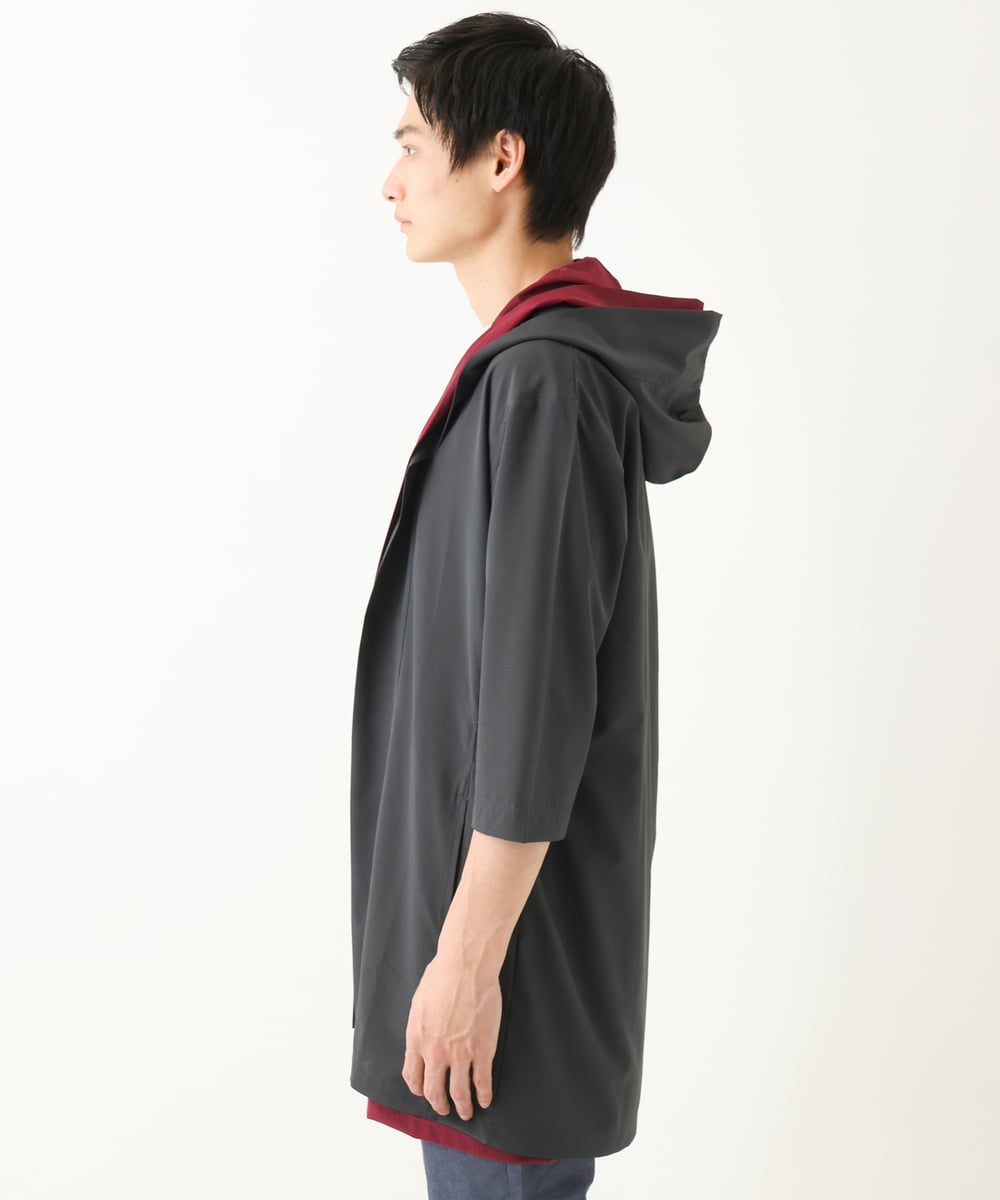 MKCHC05130 MK MICHEL KLEIN HOMME(MKミッシェルクランオム) ポリドッツコーディガン ダークグレー