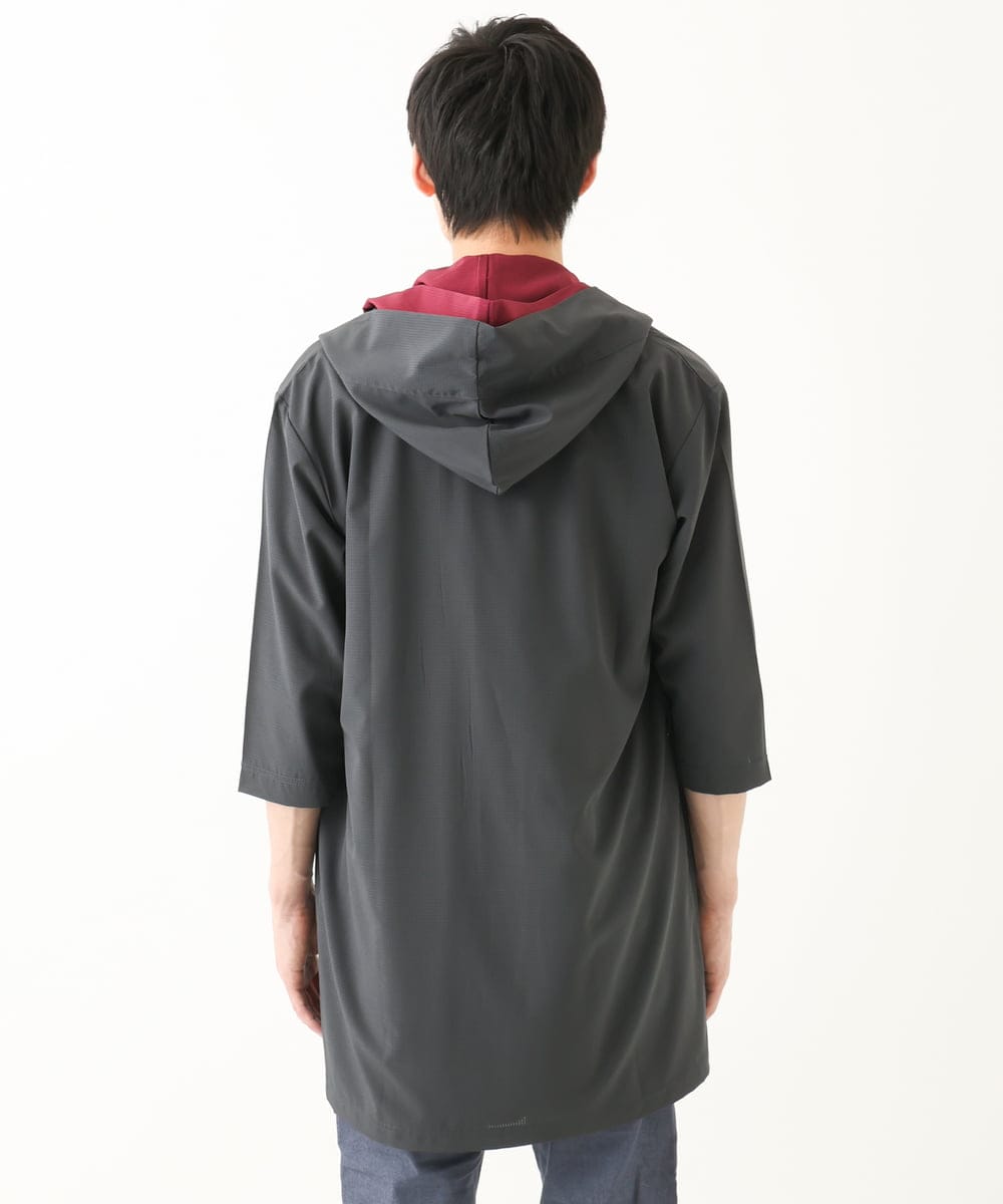 MKCHC05130 MK MICHEL KLEIN HOMME(MKミッシェルクランオム) ポリドッツコーディガン ダークグレー