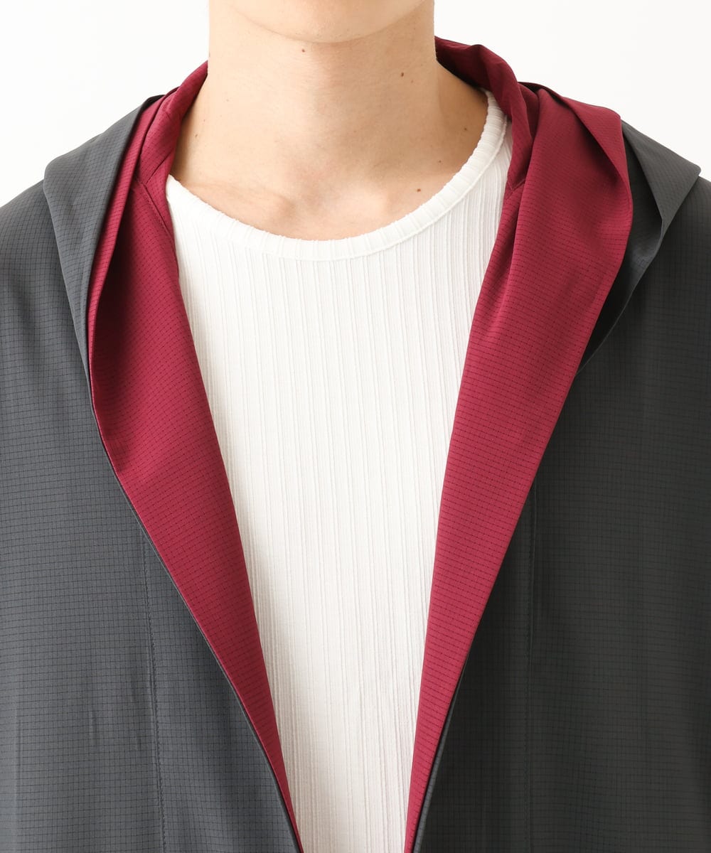 MKCHC05130 MK MICHEL KLEIN HOMME(MKミッシェルクランオム) ポリドッツコーディガン ダークグレー