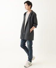 MKCHC05130 MK MICHEL KLEIN HOMME(MKミッシェルクランオム) ポリドッツコーディガン ダークグレー
