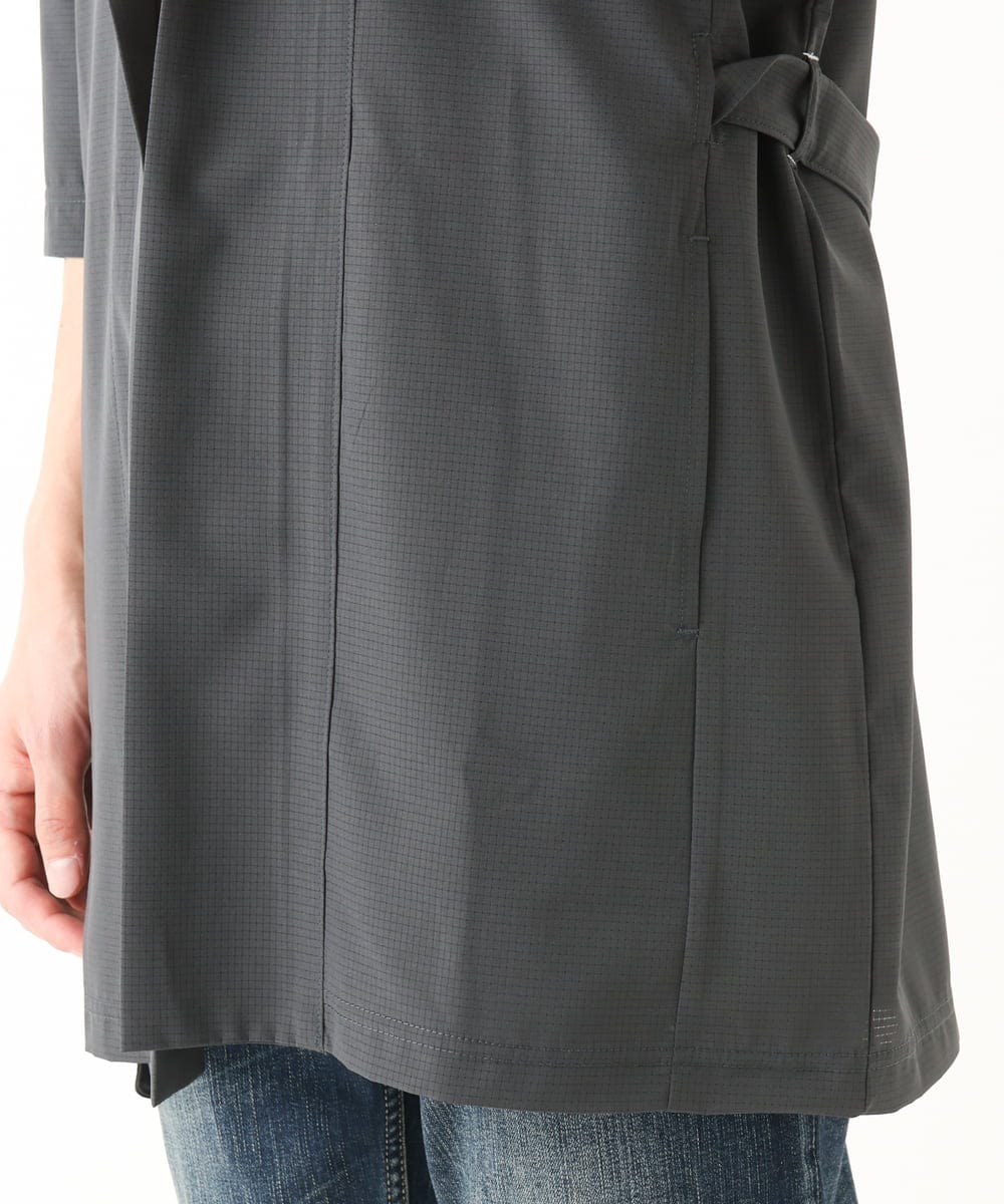 MKCHC05130 MK MICHEL KLEIN HOMME(MKミッシェルクランオム) ポリドッツコーディガン ダークグレー