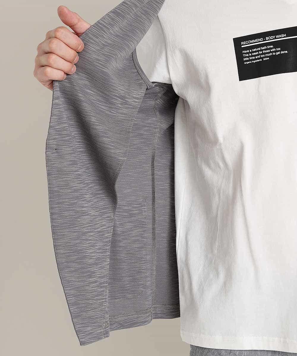MKCHO40069 MK MICHEL KLEIN HOMME(MKミッシェルクランオム) ムライトレーヨンストレッチ グレー