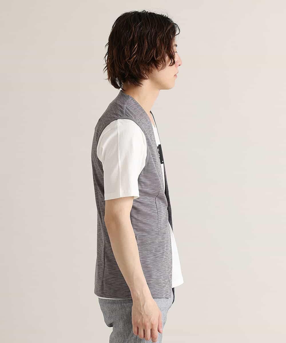 MKCHO40069 MK MICHEL KLEIN HOMME(MKミッシェルクランオム) ムライトレーヨンストレッチ グレー