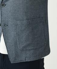 MKCHS68130 MK MICHEL KLEIN HOMME(MKミッシェルクランオム) サッカージャージジャケット ブルー(55)