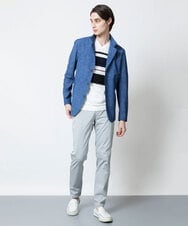 MKCHS69220 MK MICHEL KLEIN HOMME(MKミッシェルクランオム) ドライコンバーチブルジャケット ブルー(55)