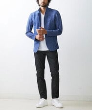 MKCHS69220 MK MICHEL KLEIN HOMME(MKミッシェルクランオム) コンバーチブルジャケット / TECドライメッシュ ブルー(55)