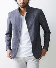 MKCHS69220 MK MICHEL KLEIN HOMME(MKミッシェルクランオム) コンバーチブルジャケット / TECドライメッシュ ダークグレー(93)