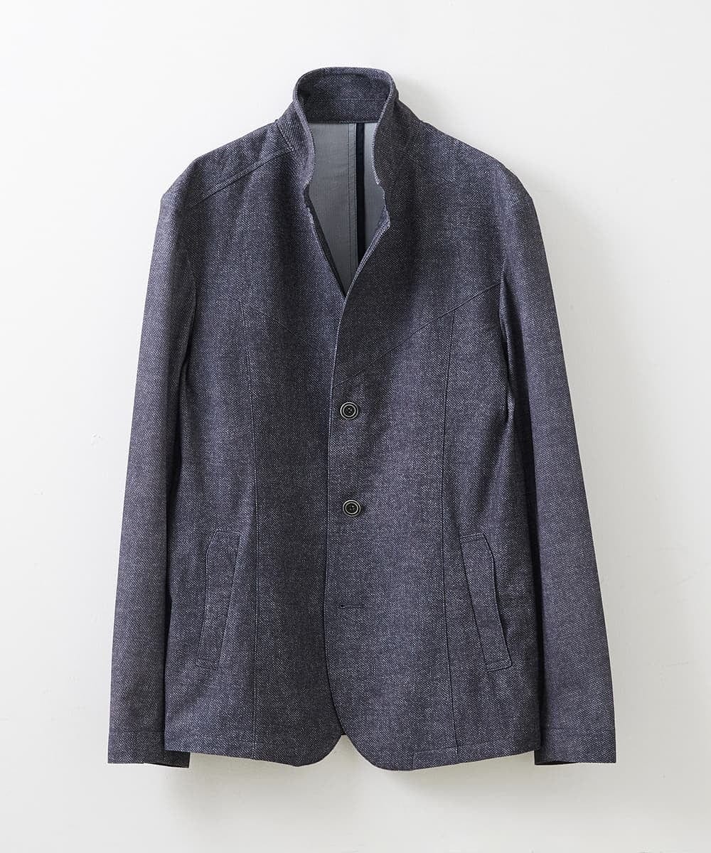 MKCHS69220 MK MICHEL KLEIN HOMME(MKミッシェルクランオム) コンバーチブルジャケット / TECドライメッシュ ダークグレー(93)