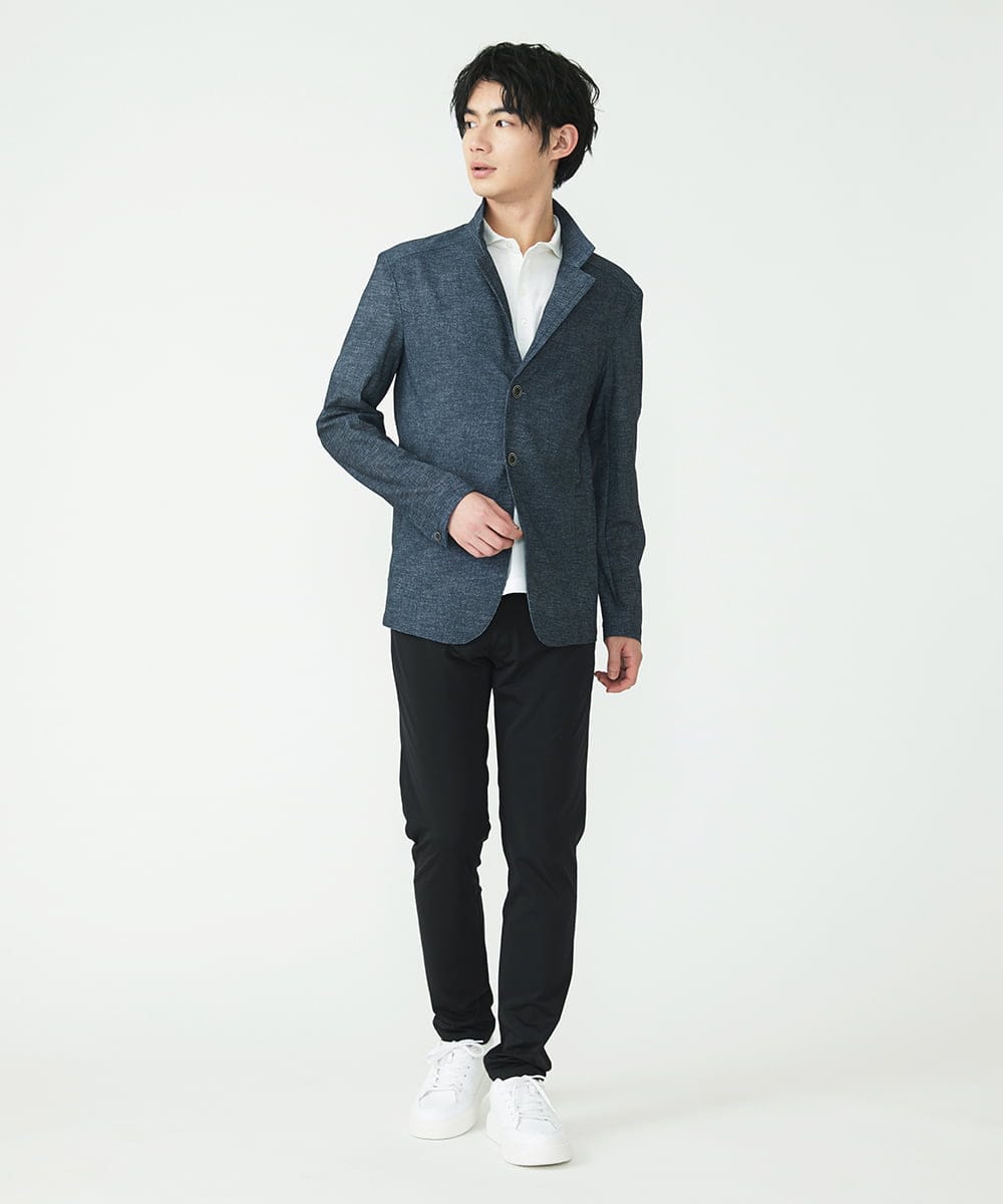 MKCHS69220 MK MICHEL KLEIN HOMME(MKミッシェルクランオム) ドライコンバーチブルジャケット ダークグレー(93)