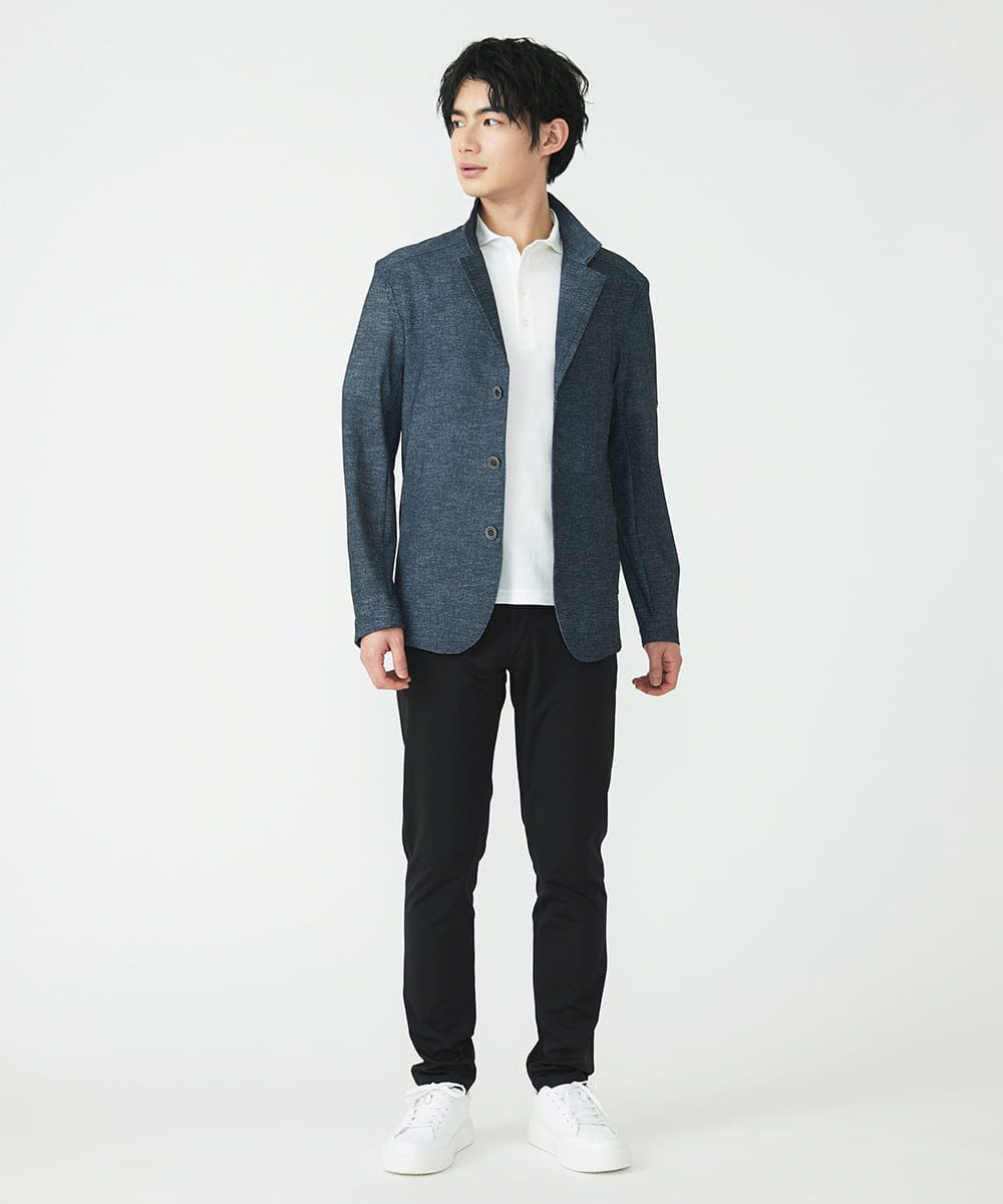 MKCHS69220 MK MICHEL KLEIN HOMME(MKミッシェルクランオム) ドライコンバーチブルジャケット ダークグレー(93)