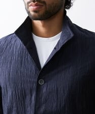 MKCHS74150 MK MICHEL KLEIN HOMME(MKミッシェルクランオム) リネンスタンドカーデ ネイビー(58)