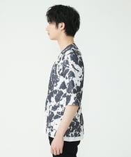 MKCHU89110 MK MICHEL KLEIN HOMME(MKミッシェルクランオム) ノーカラーカーデ / アイスクールバックサテン ブラック(94)