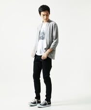 MKCJA15090 MK MICHEL KLEIN HOMME(MKミッシェルクランオム) ブライトリネンタッチテンジクハオリ グレー