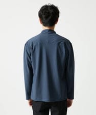 MKCJC31090 MK MICHEL KLEIN HOMME(MKミッシェルクランオム) 【接触冷感】スイングメッシュカーディガン ネイビー