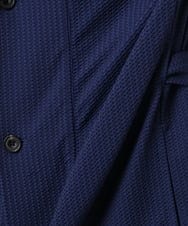 MKCJC32130 MK MICHEL KLEIN HOMME(MKミッシェルクランオム) 【接触冷感】スイングメッシュカーディガン ネイビー