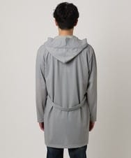 MKCJC32130 MK MICHEL KLEIN HOMME(MKミッシェルクランオム) 【接触冷感】スイングメッシュカーディガン ライトグレー