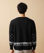 MKCJL03110 MK MICHEL KLEIN HOMME(MKミッシェルクランオム) パネルカーディガン ブラック