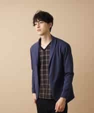 MKCJL05089 MK MICHEL KLEIN HOMME(MKミッシェルクランオム) カーディガン／TRプレーティング ネイビー