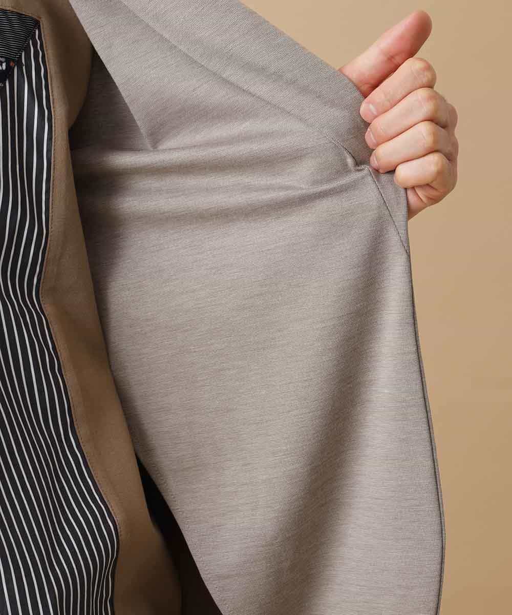 MKCJL05089 MK MICHEL KLEIN HOMME(MKミッシェルクランオム) カーディガン／TRプレーティング ベージュ
