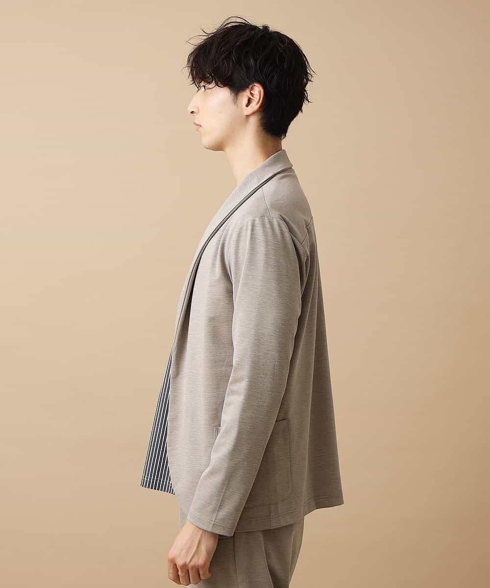 MKCJL05089 MK MICHEL KLEIN HOMME(MKミッシェルクランオム) カーディガン／TRプレーティング ベージュ