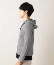 MKCJL06100 MK MICHEL KLEIN HOMME(MKミッシェルクランオム) パーカー／メッシュメランジラッセル グレー