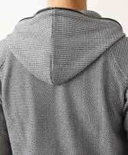 MKCJL06100 MK MICHEL KLEIN HOMME(MKミッシェルクランオム) パーカー／メッシュメランジラッセル グレー
