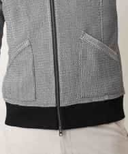 MKCJL06100 MK MICHEL KLEIN HOMME(MKミッシェルクランオム) パーカー／メッシュメランジラッセル グレー