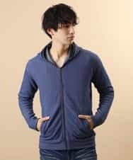 MKCJL10100 MK MICHEL KLEIN HOMME(MKミッシェルクランオム) パーカー／オニワッフル ブルー