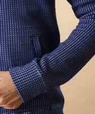 MKCJL10100 MK MICHEL KLEIN HOMME(MKミッシェルクランオム) パーカー／オニワッフル ブルー