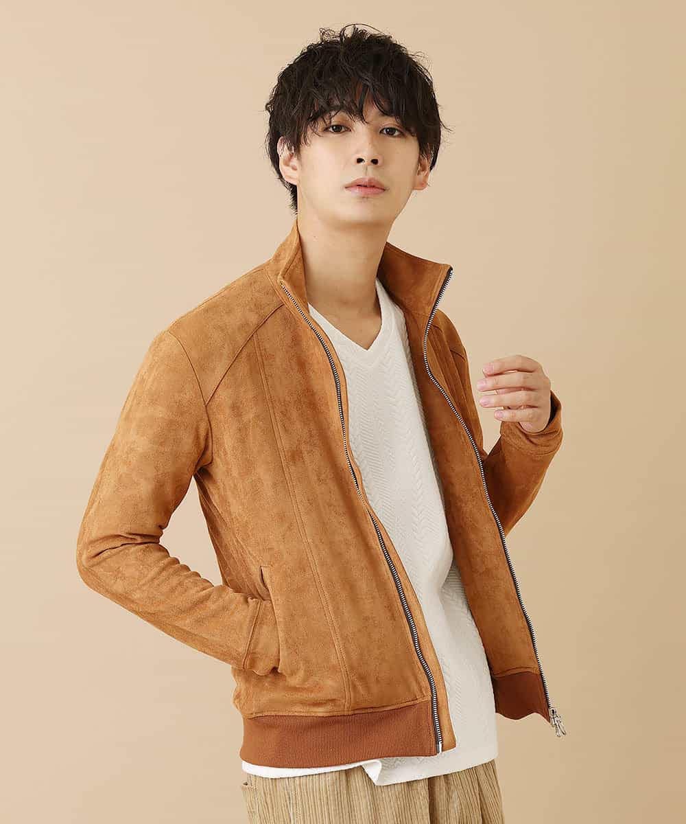 MKCJL11130 MK MICHEL KLEIN HOMME(MKミッシェルクランオム) ハイブリットスエード ベージュ