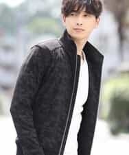 MKCJL11130 MK MICHEL KLEIN HOMME(MKミッシェルクランオム) ハイブリットスエード ブラック