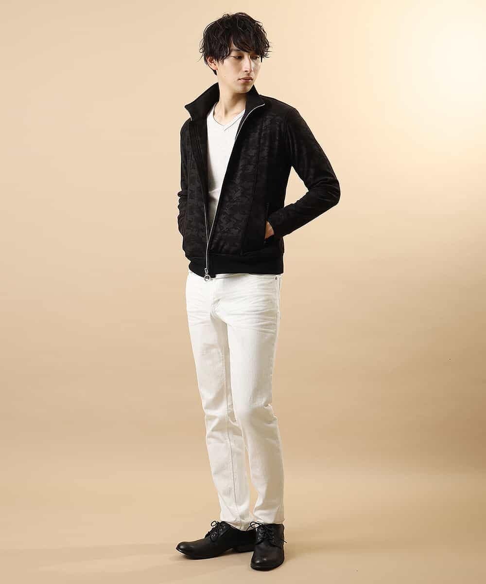 MKCJL11130 MK MICHEL KLEIN HOMME(MKミッシェルクランオム) ハイブリットスエード ブラック