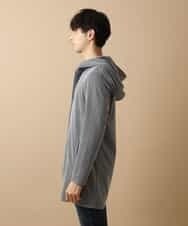 MKCJL13110 MK MICHEL KLEIN HOMME(MKミッシェルクランオム) カーディガン／シャドーツイーディー ブラック