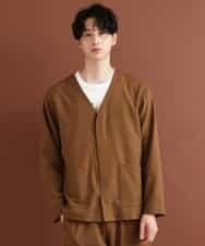 MKCJO52110 MK MICHEL KLEIN HOMME(MKミッシェルクランオム) ノーカラージャケット ブラウン