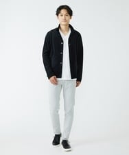 MKCJS59150 MK MICHEL KLEIN HOMME(MKミッシェルクランオム) シェニールモール / スタンドカーディガン ブラック(94)