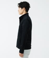 MKCJS59150 MK MICHEL KLEIN HOMME(MKミッシェルクランオム) シェニールモール / スタンドカーディガン ブラック(94)