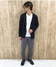 MKCJS67140 MK MICHEL KLEIN HOMME(MKミッシェルクランオム) ジャーディガン / ヨウリュウジャージ ブラック(94)