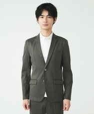MKCJS77250 MK MICHEL KLEIN HOMME(MKミッシェルクランオム) SOLOTEX モクロディ / セットアップ ジャケット ブラウン(86)