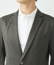 MKCJS77250 MK MICHEL KLEIN HOMME(MKミッシェルクランオム) SOLOTEX モクロディ / セットアップ ジャケット ブラウン(86)