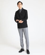 MKCJS78240 MK MICHEL KLEIN HOMME(MKミッシェルクランオム) ダブルジャケット / VERTICALストレッチ ブラック(94)
