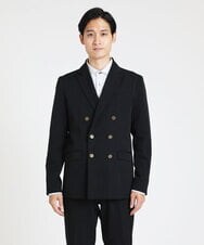 MKCJS78240 MK MICHEL KLEIN HOMME(MKミッシェルクランオム) ダブルジャケット / VERTICALストレッチ ブラック(94)