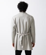 MKCJU24120 MK MICHEL KLEIN HOMME(MKミッシェルクランオム) スエードコーディガン グレー(92)