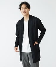 MKCJU69110 MK MICHEL KLEIN HOMME(MKミッシェルクランオム) ロングカーディガン ブラック(94)