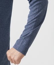 MKCJX15110 MK MICHEL KLEIN HOMME(MKミッシェルクランオム) 【ユニセックスで着られる】フードトッパーカーディガン/ドライメランジテレコ ブラウン