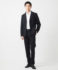 MKDAA56240 MK MICHEL KLEIN HOMME(MKミッシェルクランオム) 【セットアップ対応/全4サイズ展開】コンバーチブルジャケット/TEC EASY JERSY 2024 ブラック